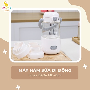 Máy hâm sữa di động Moaz BéBé MB – 069